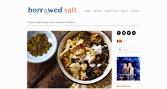 Desktop Screenshot of borrowedsalt.com